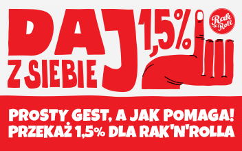 wspieramy fundację rak’n’roll.