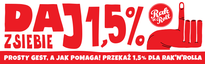 wspieramy fundację rak’n’roll.